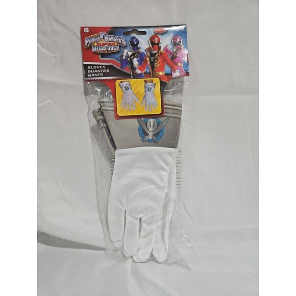 New Power Rangers Super Megaforce Child Costume Gloves Perfect for Cosplay - Picture 1 of 5